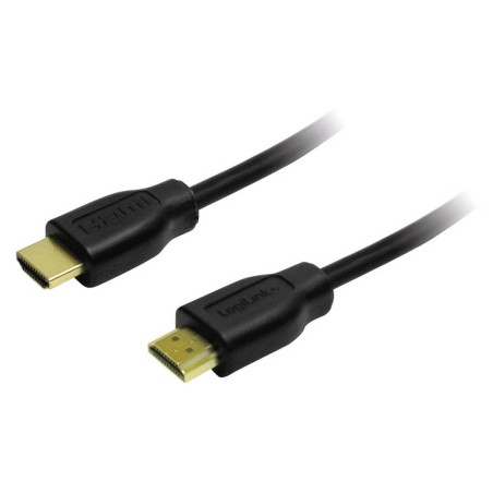 LogiLink HDMI-kabel med Ethernet 20cm Sort